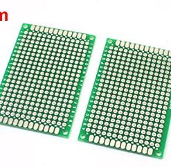 Alternative view of uxcell a14041800ux1143 25Pcs Double Sided Protoboard Prototyping Pcb Board 4cm x 6cm