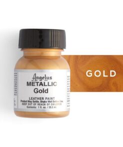 Angelus Metallic-1 oz Leather Paint, Gold 1 Fl Oz (Pack of 1) 14 41tFCS0lyeL