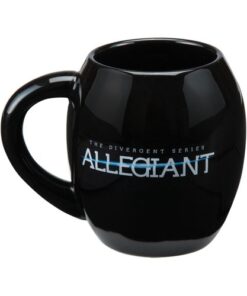 Vandor Allegiant 18 Ounce Oval Ceramic Mug, Black 5 41tFr5hxxqL