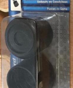 Shepherd Hardware 9226 1-1/2-Inch Inside Diameter Rubber Leg Tips, 2-Pack, Black 35 41tGCTt9X5L