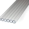 PrimoChill 3/8in. ID x 1/2in. OD Rigid PETG Tubing - 30 inches in Length (RTP12-630), Made with Premium Materials, Excellent Beginner Hardline for PC Watercooling, Made in The USA - 6 Pack - Clear