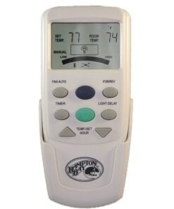 Hampton Bay CHQ7096T Thermostatic Remote Control with Green Light Button