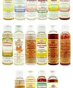 FLAVOR ESSENCE CUSTOM 5 PACK CASE -UNSWEETENED NATURAL FLAVORS ~Any Combination of Flavors You Want. 8 41tft6Q2yJL