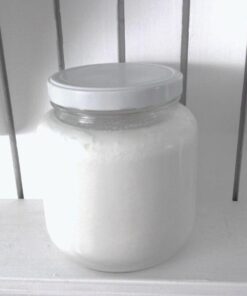 Cornucopia Brands 64oz Clear Wide-mouth Glass Jar, BPA free Food Grade w/Metal Lid (Half Gallon); 2 Quart Jar to Make Greek Yogurt/Kefir or Pickles 1 34 41tsaJG7PRL