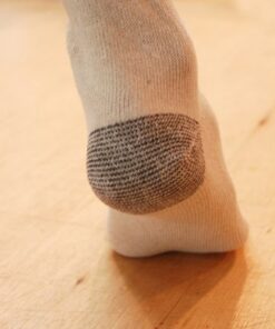 Alternative view of Tabi Socks Men's Japanese Style, Grey, Size 10.5