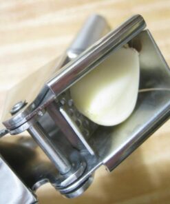 ORBLUE Garlic Press Stainless Steel - Premium Professional Grade Garlic Mincer, Crusher & Peeler Set - Easy Clean, Dishwasher Safe & Rust-proof Ageless Silver 37 41uB4aIp5aL