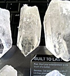 Alternative view of 12 TO 15 QUARTZ CRYSTAL FROM CRYSTAL MINE...WHOLESALE PRICE..OVER 3 POUND
