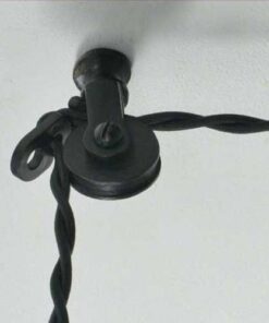 Alternative view of Colonial Tin Works Screw In Pulley Wheel, Set of 2 Ceiling or Wall Industrial Decor Pulleys System, For Pendant Lights 1