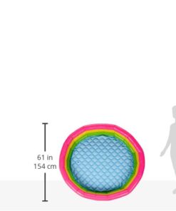 Intex Kiddie Pool - Kid's Summer Sunset Glow Design - 58" x 13" 23 41uVDiZAizL