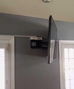 VideoSecu MW380B5 Full Motion Articulating TV Wall Mount Bracket for Most 37"-70" LED LCD UHD Plasma HDTV Up to 125 lbs with 684x400 600x400 400x400 150x100mm, Dual Arm Pulls Out Up to 14" AW9 61 41umKxPu4wL