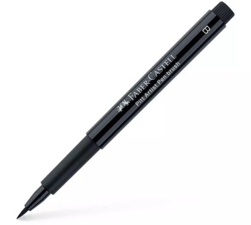 Faber-Castell PITT Artist Brush Pen, Brush Tipped, Black (199)