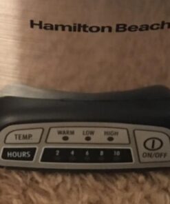 Hamilton Beach Programmable Slow Cooker with Flexible Easy Programming, 5 Cooking Times, Dishwasher-Safe Crock, Lid, 7 Quart, Silver 49 41v8YVQoL