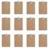 Mini Clipboard - Hardboard - 6" x 9" - 12 Pack 14 41v9Q8w3tdL