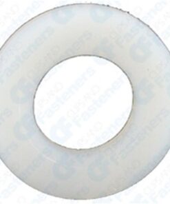 50 5/16" Nylon Flat Washers .390" I.D.062" Thick