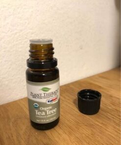 Plant Therapy Organic Tea Tree Oil (Melaleuca) 100% Pure, USDA Certified Organic, Undiluted, Natural Aromatherapy, Therapeutic Grade 10 mL (1/3 oz) 23 41vCdXEY5hL