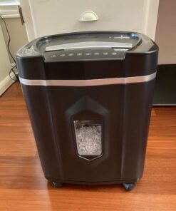Aurora AU1210MA Professional Grade High Security 12-Sheet Micro-Cut Paper/CD and Credit Card/ 60 Minutes Continuous Run Time Shredder 35 41vDn V7b1L
