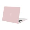 MOSISO Compatible with MacBook Air 13 inch Case (Models: A1466 & A1369, Older Version 2010-2017 Release), Protective Plastic Hard Shell Case Cover, Rose Quartz 24 41vG2kBoaeL