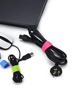 PASOW 50pcs Cable Ties Reusable Fastening Wire Organizer Cord Rope Holder 7 Inch (Black) Black 29 41vLpmK33TL