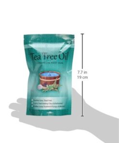 3 in 1 Professional Foot Spa Kit-with Tea Tree Foot & Body Soak-Tea Tree Body Wash & Nail Blend-Soothes Dry, Burning & Itchy Skin-Refreshes Unwanted Foot Odor-Restores Unhealthy Nails-Purely Northwest Tea Tree Oil 3 Piece Set 33 41vLtHw6SoL