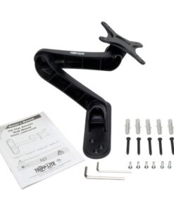 Tripp Lite Swivel/Tilt Wall Mount with Arm for 13" to 27" TVs, Monitors, Flat Screens, LED, Plasma or LCD Displays (DWM1327SE) Black Swivel/Tilt + Arm 9 41vYYvPJKkL
