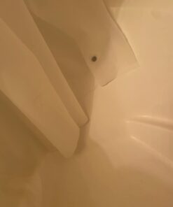 BigFoot Shower Curtain Liner – 72 x 72 PEVA Heavy Duty Shower Curtain with Rustproof Metal Grommet and 3 Magnetic Weights – Odor Free and Compatible with Standard Showers, Frosted Peva Frosted 72" X 72" Single 19 41vou7zHFzL