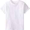 Hanes Big Boys' Crew (Pack of 5) Medium Small White
