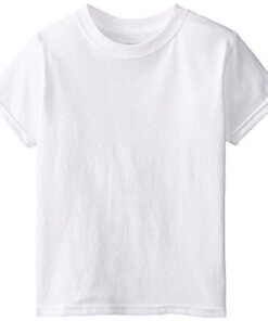 Hanes Big Boys' Crew (Pack of 5) Medium Small White