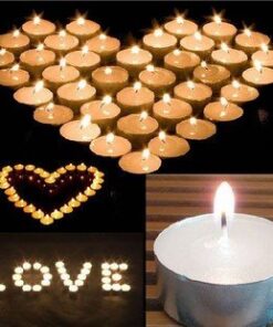 Zion Judaica Quality Tealight Candles 4 - 4.5 Hour Burn Time Unscented Set of 200 - Stark White 200 Pack 16 41vu6oLfaTL