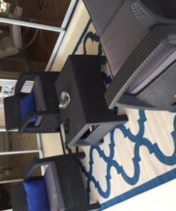 Greendale Home Fashions Rectangle Outdoor Accent Pillows, Marine Blue, Set of 2 11 41wAHi5LuNL