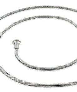 SILVERCLOSEOUT Stainless Steel Snake Chain Necklace 2.0mm (16" - 30" Available) 16.0 Inches 6 41wAN75y0L