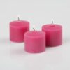 Richland Set of 24 Votive Candles (Dark Pink) Dark Pink