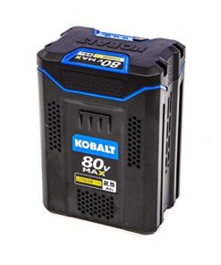 Kobalt 80-volt 2.5-Amp Hours Rechargeable Lithium Ion Cordless Power Equipment Battery KB 2580-06 5 41wDddziDWL