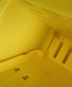 Rubbermaid Commercial Products WaveBrake 35 Qt. Side-Press Mop Bucket and Wringer Combo on Wheels, Yellow, for Professional/Industrial/Business Heavy-Duty Floor Cleaning/Mopping 62 41wEYmHaJ4L