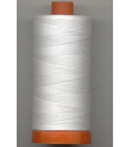 AURIFIL USA Aurifil 50wt Cotton 1,422yd-White, 1422 yd, White 6 41wJw3nthbL