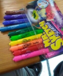 Mr. Sketch 1905069 Scented Watercolor Marker Chisel Tip 12 Colors 12/Set 31 41wKRYM3OtL