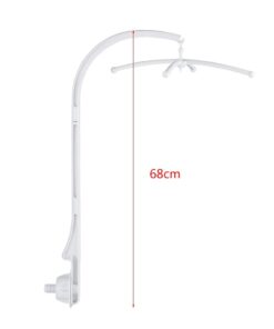 Alternative view of Baby Crib Bed Bell Holder TOPINCN Music Box Arm Holder Bracket Wind-up Stent Set Mobile Toy Decoration Hanging