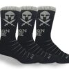 MOXY Socks 3-Pack Black and Gray Molon Labe Spartan Performance Crew Socks 13 41wp2EdQZDL