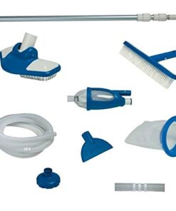 Intex 2800 GPH Above Ground Pool Sand Filter Pump w/ Deluxe Pool Maintenance Kit 11 41wsN1zpVlL