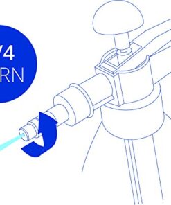 CoreGear Classic USA Misters 1.5 Liter Personal Water Mister Pump Spray Bottle Blue 22 41wtZqElf7L