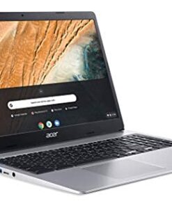 Alternative view of Acer 2022 Chromebook 315 15.6" Full HD 1080p IPS Touchscreen Laptop PC, Intel Celeron N4020 Dual-Core Processor, 4GB DDR4 RAM, 64GB eMMC, Webcam, WiFi, 12 Hrs Battery Life, Chrome OS, Silver 15-15.99 inches