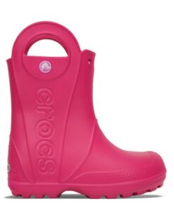 Crocs Unisex-Child Handle It Rain Boots Candy Pink 12 Little Kid 9 41x1h35i8eL
