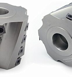 YUFUTOL Square Carbide Inserts 15mm Woodworking Carbide Cutters Insert(15X15X2.5mm) 6" Radius Edges Fits Titan Spiral Shear Heads, Pack of 10 12 41xCPETBPDL