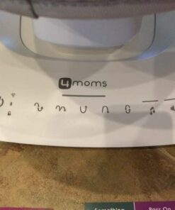 4moms MamaRoo Multi-Motion Baby Swing, Bluetooth Enabled with 5 Unique Motions, Grey 37 41xGXLJHARL