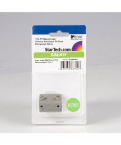 StarTech.com Right Angle DB9 to DB9 Serial Cable Adapter Type 1 - M/F - Serial adapter - DB-9 (M) to DB-9 (F) - GC99MFRA1 7 41xU1NLZbvL