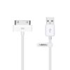 Aibocn MFi Certified 30 Pin Sync and Charge Dock Cable for iPhone 4 4S / iPad 1 2 3 / iPod Nano/iPod Touch - White Old Packaging