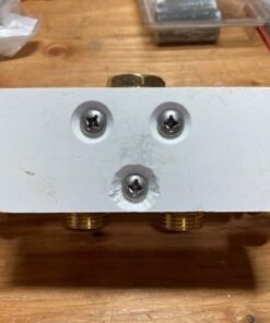 Morvat New & Improved Heavy Duty Brass 4 Way Splitter, Garden Hose Manifold Connector with Comfort Grip ON/OFF Valves, Adapter for Water Faucet & Spigot, Includes Washers, Teflon Tape & Mounting Kit 29 41xY91pcBrL 1