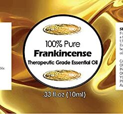 Healing Solutions 10ml Oils - Frankincense Essential Oil - 0.33 Fluid Ounces 0.34 Fl Oz (Pack of 1) 19 41xYbuginIL