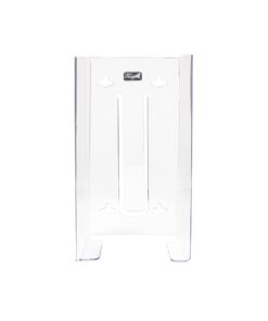 TrippNT 51234 Plastic Wall Mountable Tissue Box Holder, 9-5/8" Width x 5-1/4" Height x 4" Depth, Medium, Clear 13 41xv5bJ6HCS