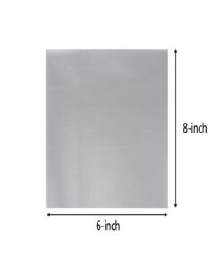 HAZOULEN 200-Piece Clear Treat Bags Cookie Gift Bags with Twist Ties for Wedding Baby Shower Valentines Celebration Party Favors, 6"x8" 7 41y5WvkP8 L