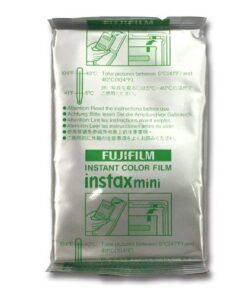 Fujifilm Instax Mini Instant Film, 10 Sheets of 5 Pack × 2 (100 Sheets) 30 41yAxcecNJL